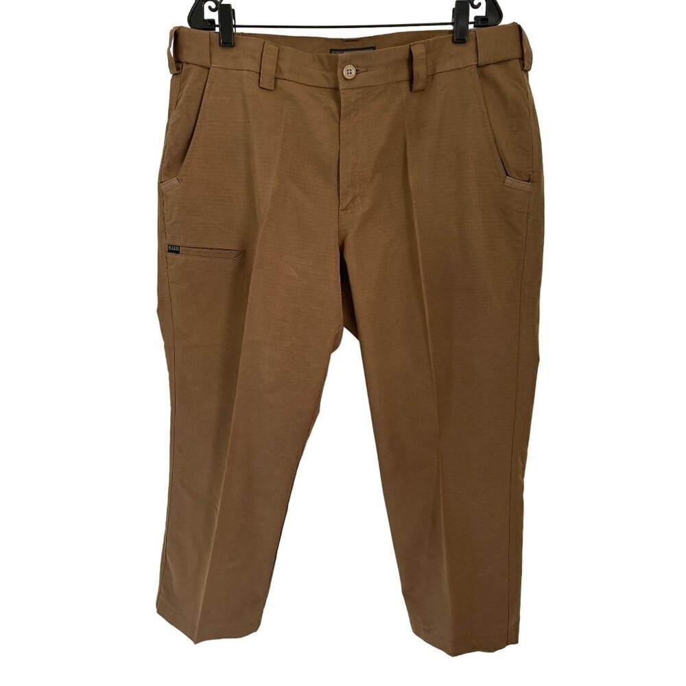 5.11 TACTICAL TACLITE PRO RIPSTOP KHAKI CARGO PANT Beige/Brown Size 38